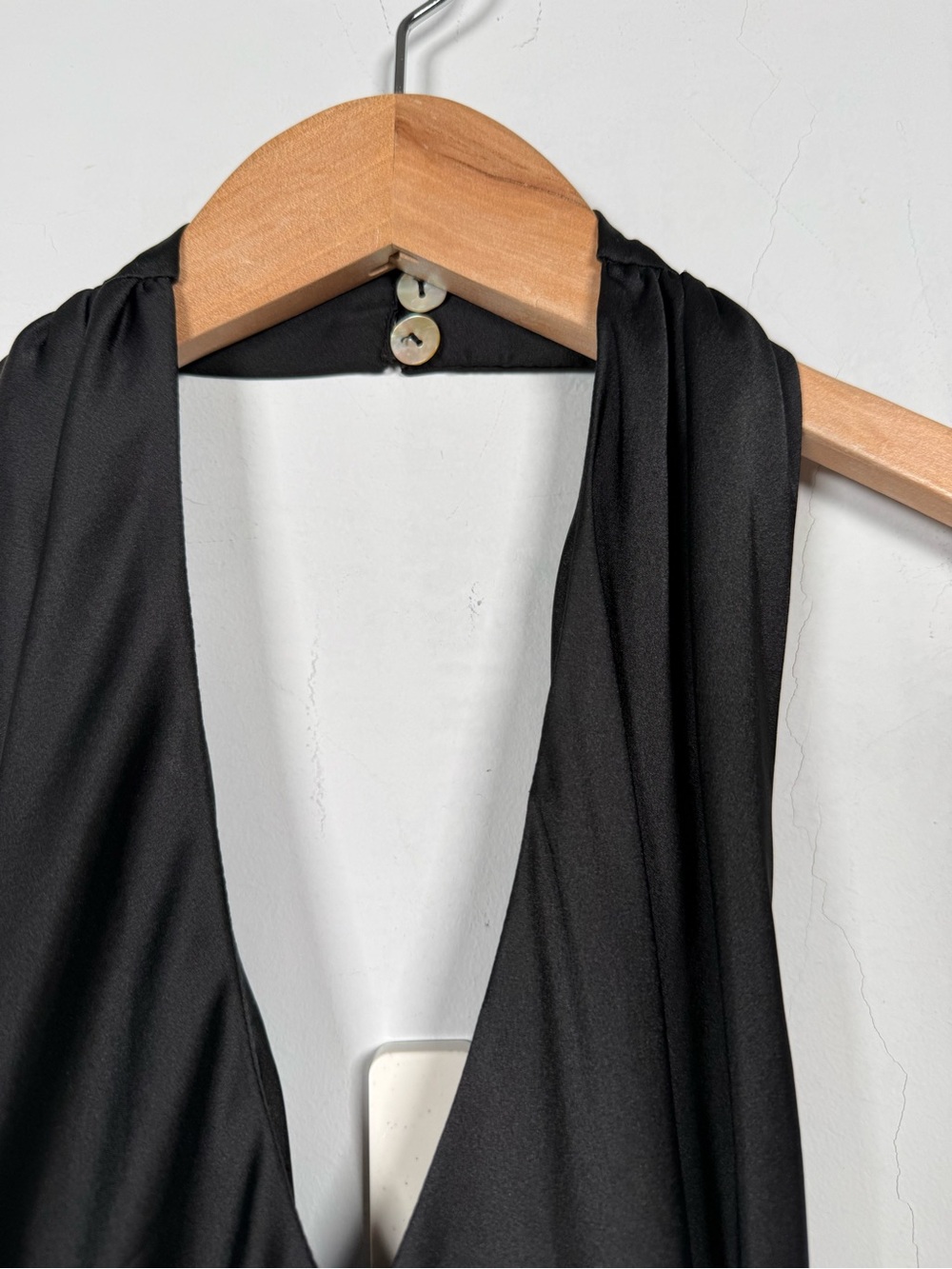 Show Me Your Mumu Jasmine Halter Maxi Dress Luxe Satin Size S Great Condition - Picture 4 of 12
